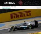 Nico Rosberg - Mercedes - 2014 Bahreyn Grand Prix, sınıflandırılmış 2º